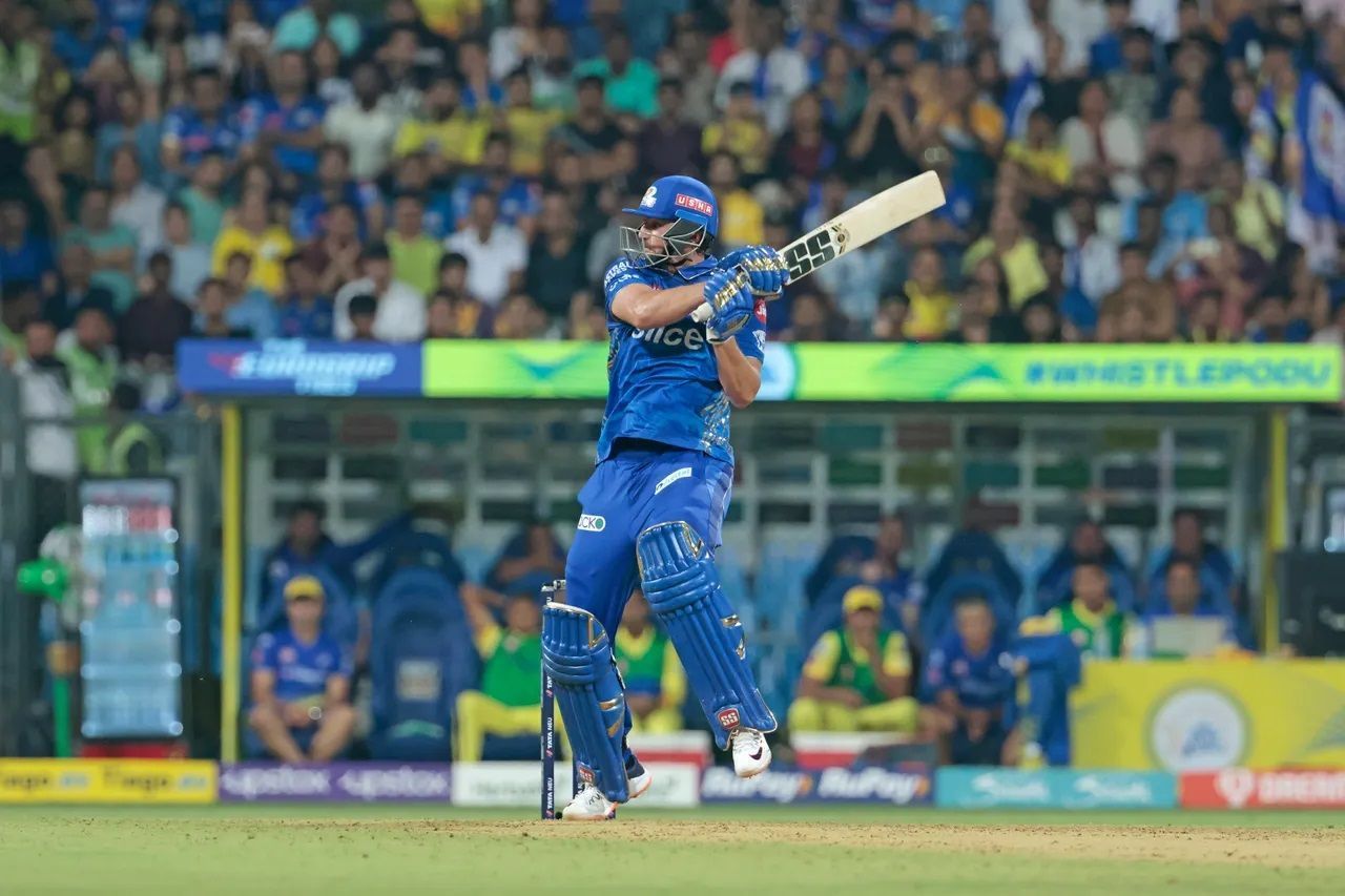 Tim David scored 31 runs off 22 balls. [P/C: iplt20.com]