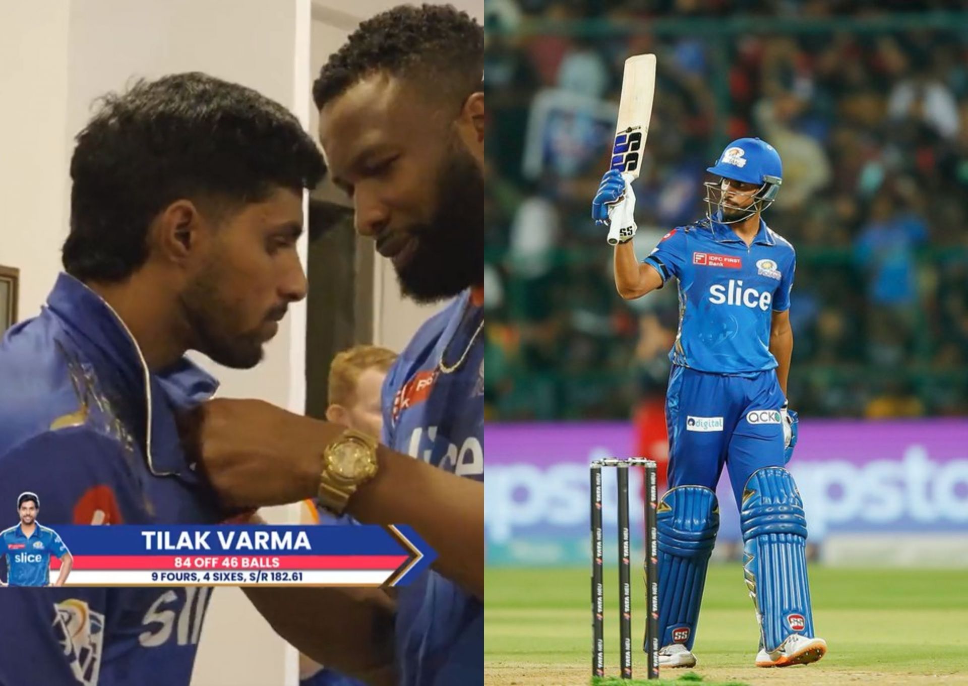 Tilak Varma got selected as MI