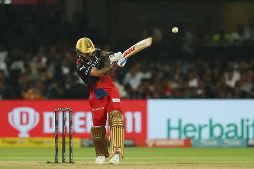 Virat Kohli's unbeaten half-century helped RCB register an easy win against MI. [P/C: iplt20.com]