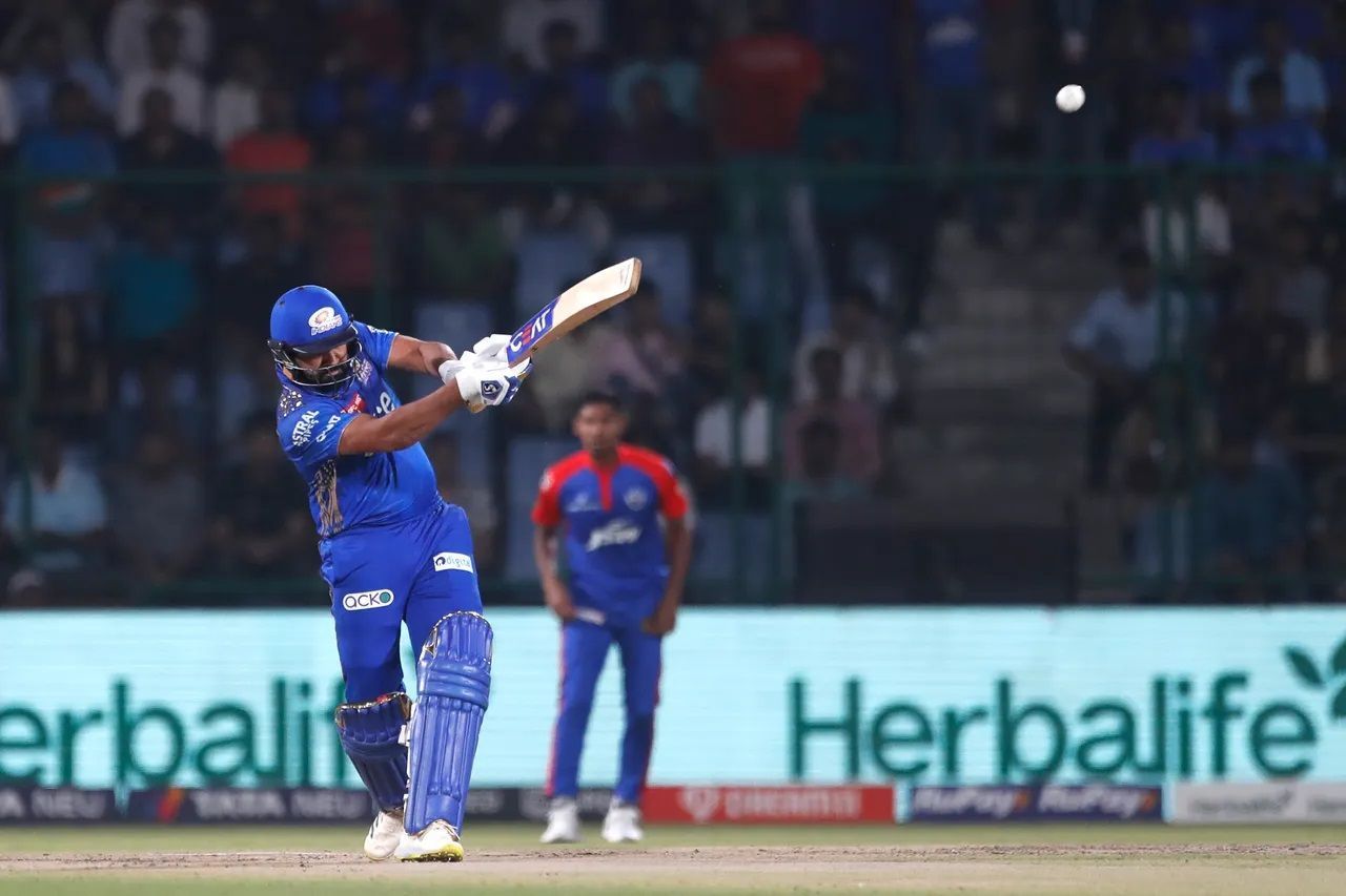 Rohit Sharma scored 65 runs off 45 balls. [P/C: iplt20.com]