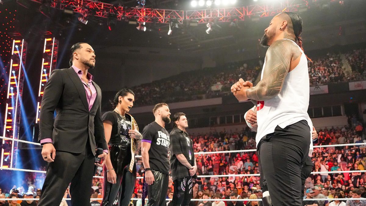 The Bloodline and Judgment Day came face to face on WWE RAW.