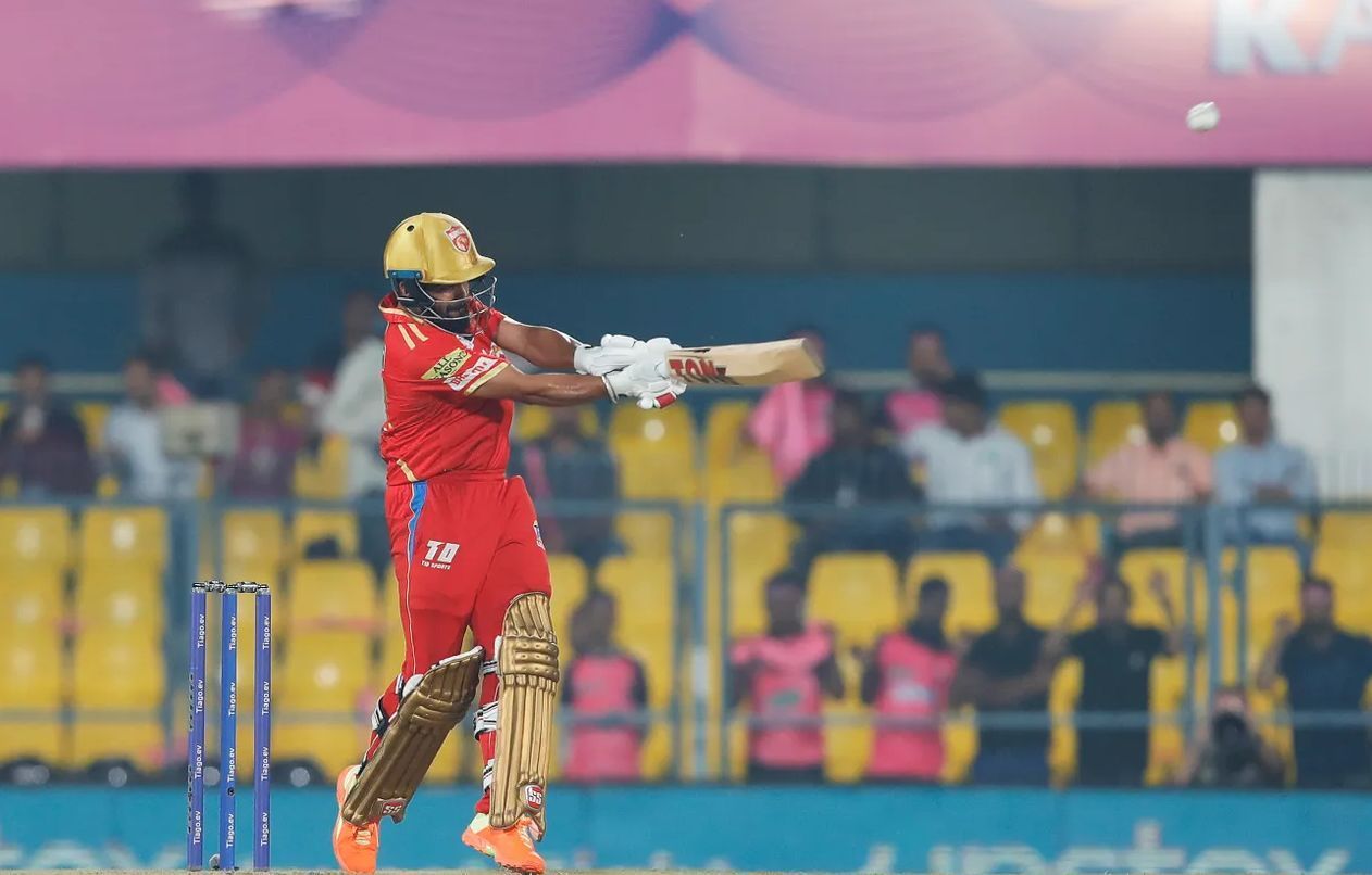 Prabhsimran Singh notched up his maiden IPL fifty