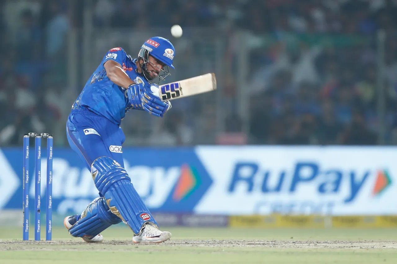 Tilak Varma played a classy knock in the Mumbai Indians