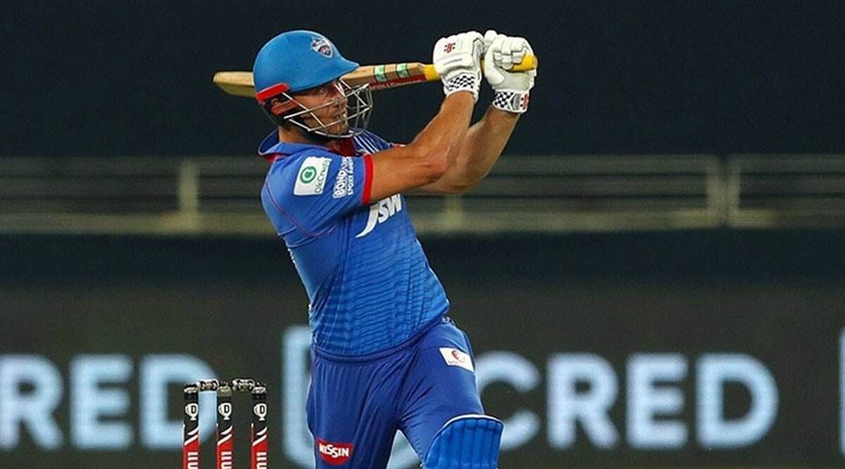 Marcus Stoinis in action for the Delhi Capitals, his former franchise