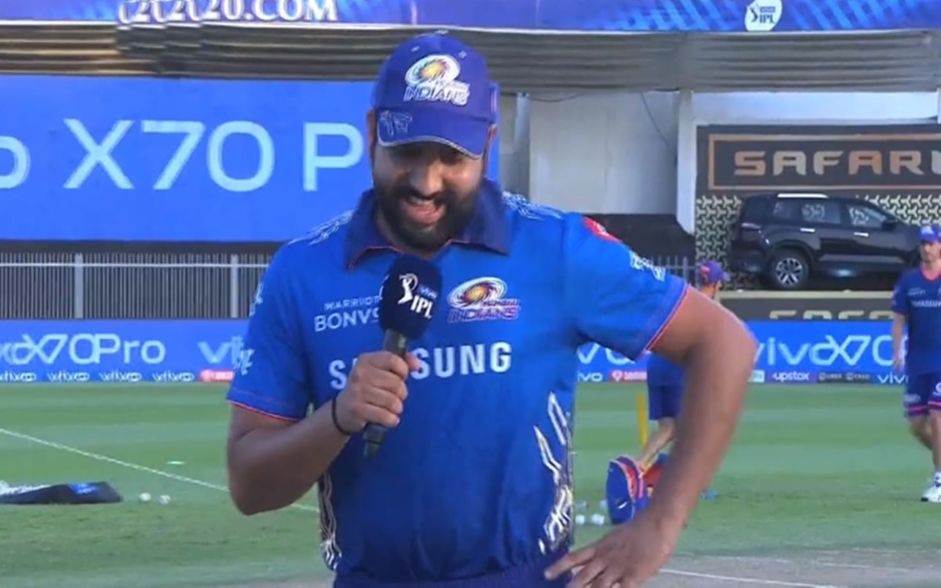 Rohit captains his 200th T20 match in MI