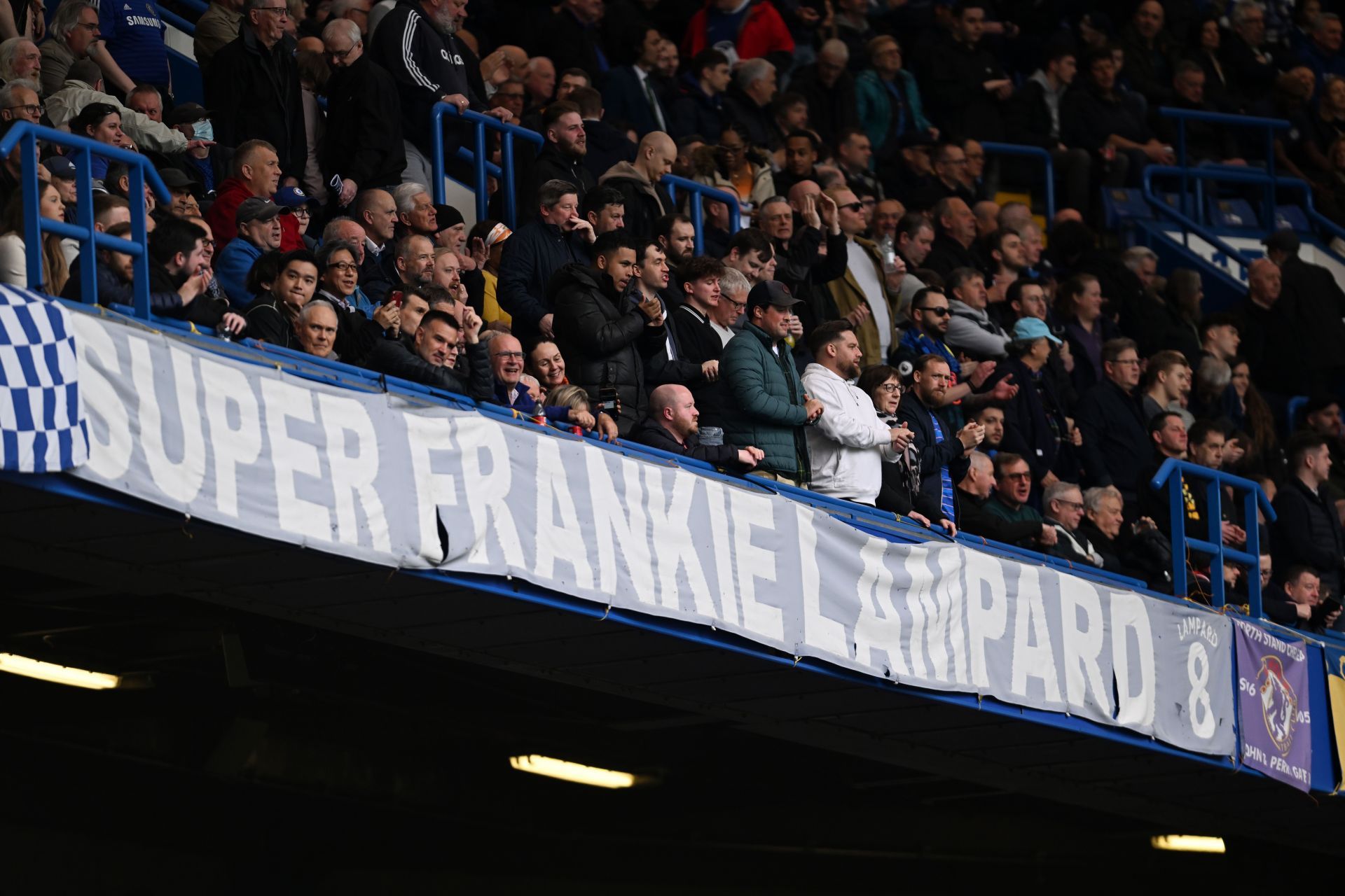 Lampard is still revered by Chelsea supporters.