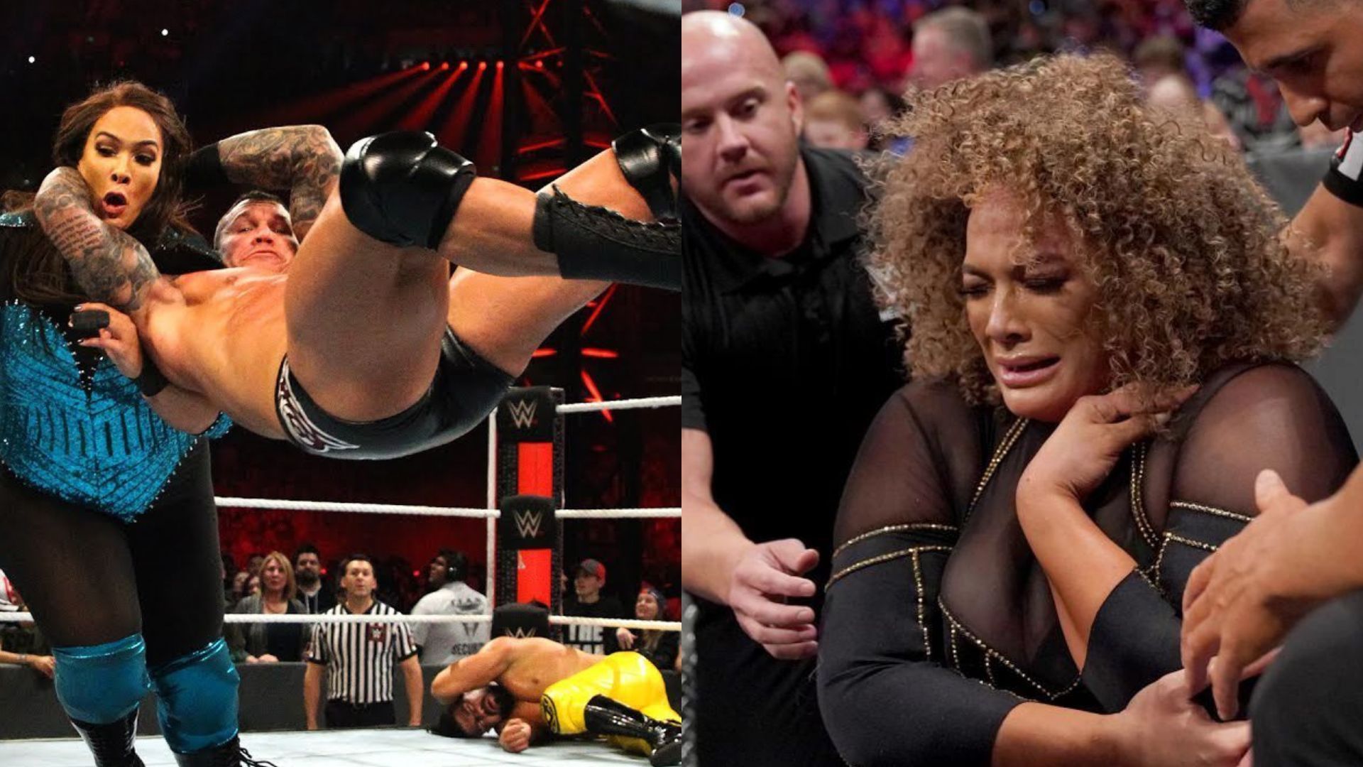 Nia Jax was on the receiving end of Randy Orton