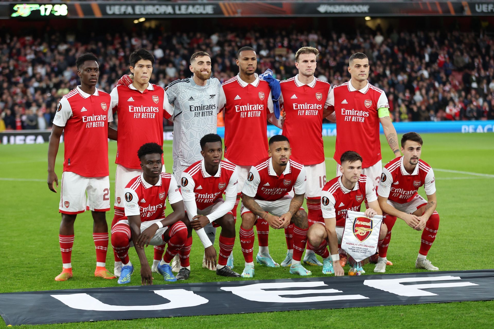 Arsenal FC v PSV Eindhoven: Group A - UEFA Europa League