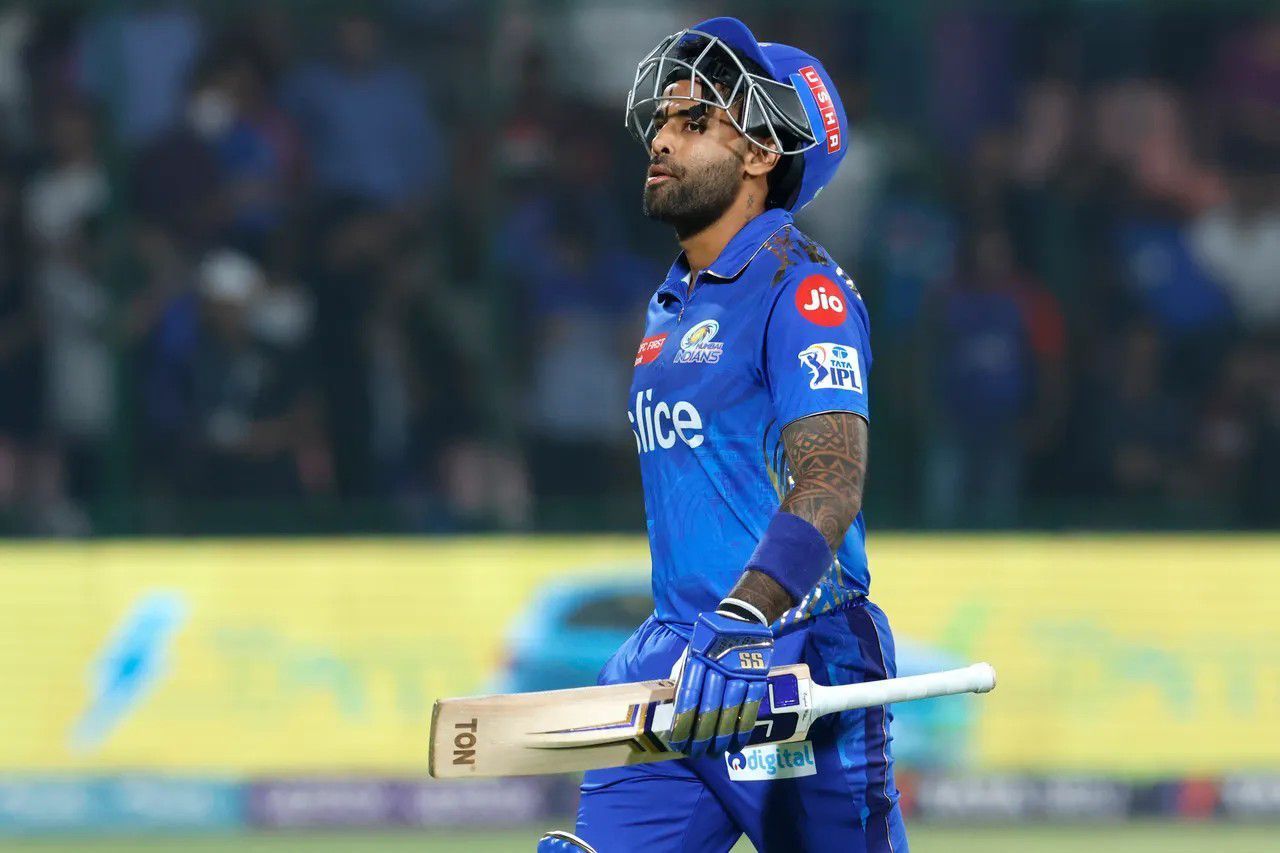 Suryakumar Yadav heading towards pavilion vs DC [IPLT20]