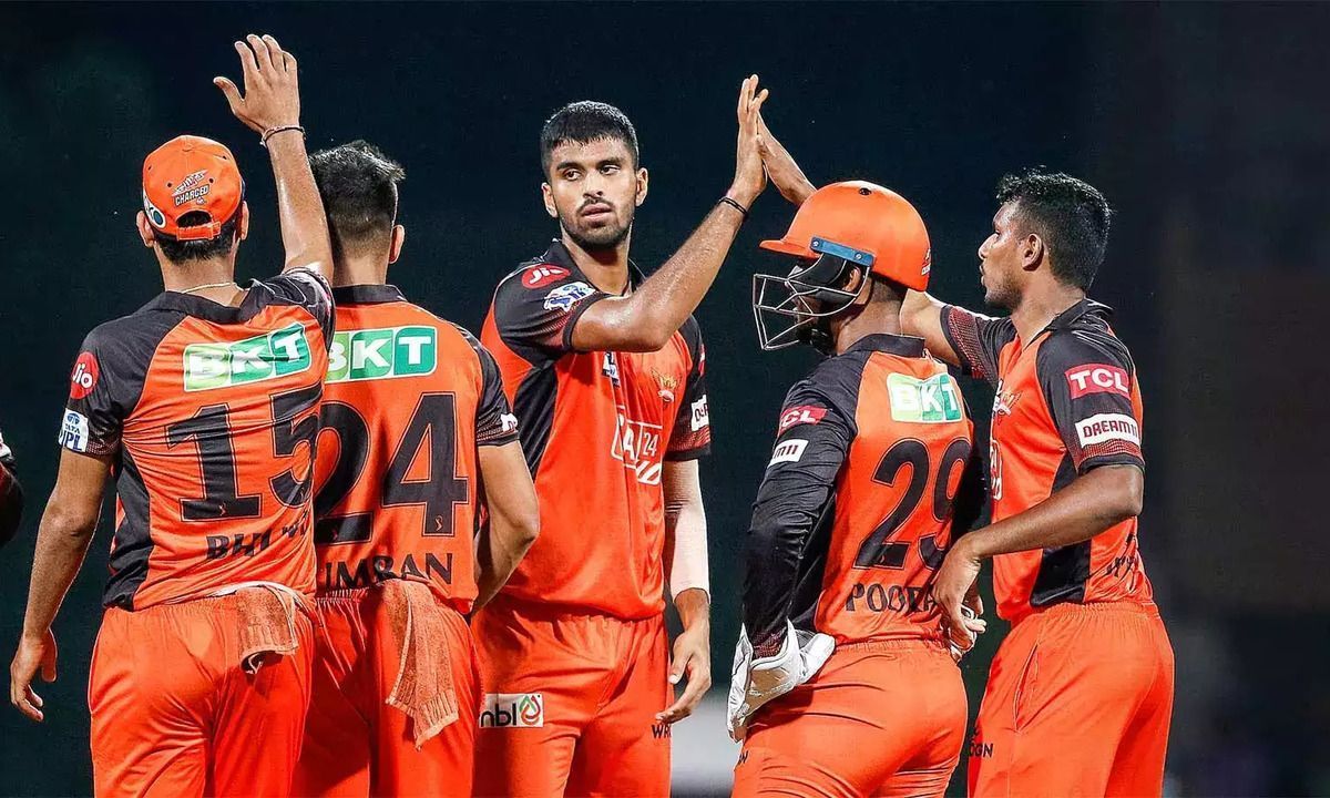 SRH की टीम के साथ वाशिंगटन सुंदर