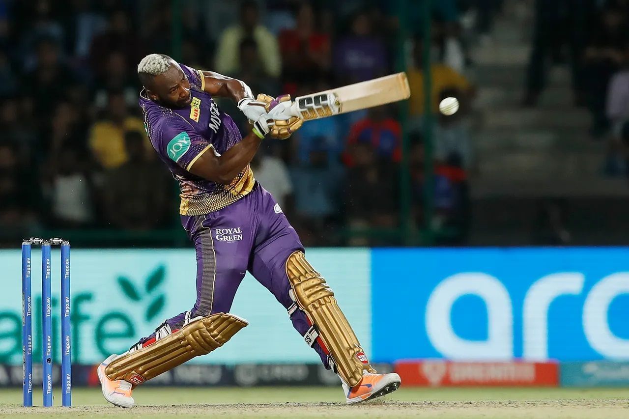 Andre Russell is yet to set the stage on fire in IPL 2023. [P/C: iplt20.com]