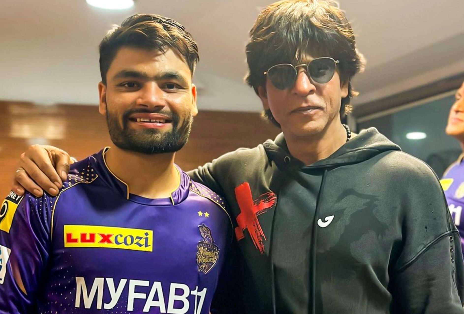 Rinku Singh, Shah Rukh Khan