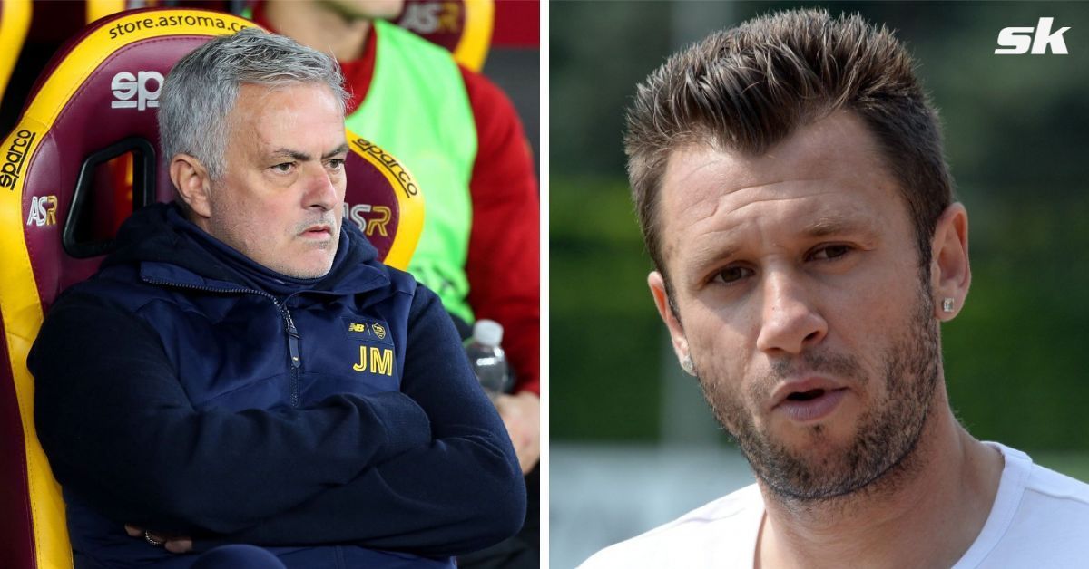 Antonio Cassano in ongoing feud with Jose Mourinho