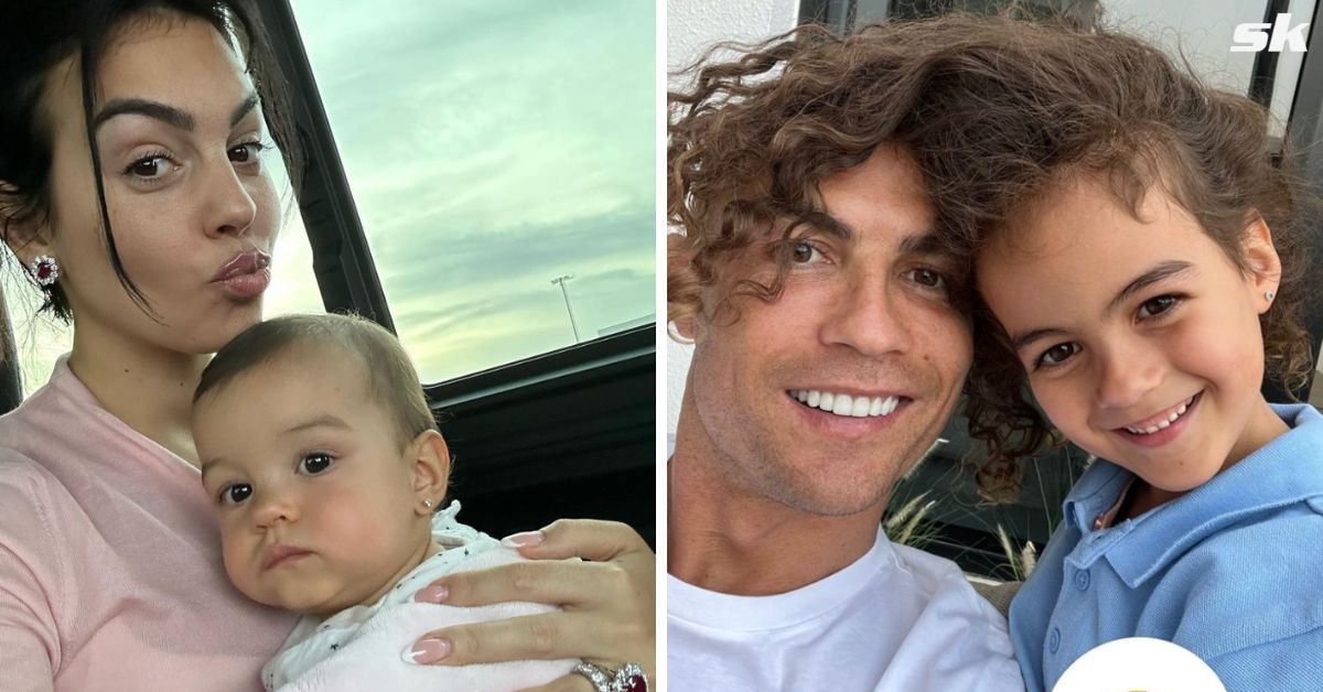 Cristiano Ronaldo and Georgina Rodriguez shared snaps with daughter