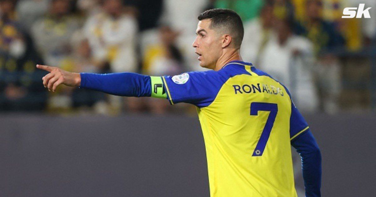 Cristiano Ronaldo in action for Al-Nassr