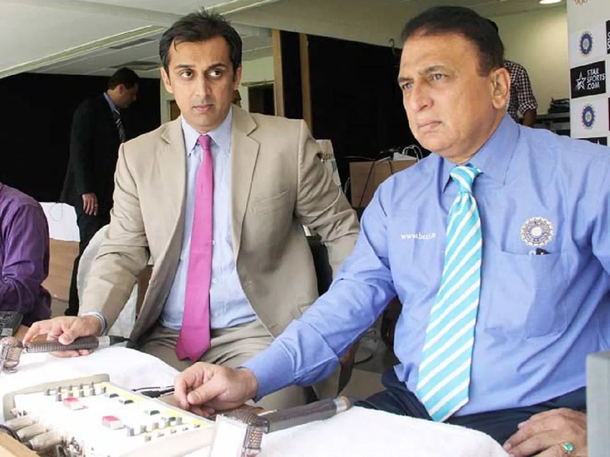 Sunil Gavaskar and Rohan Gavaskar