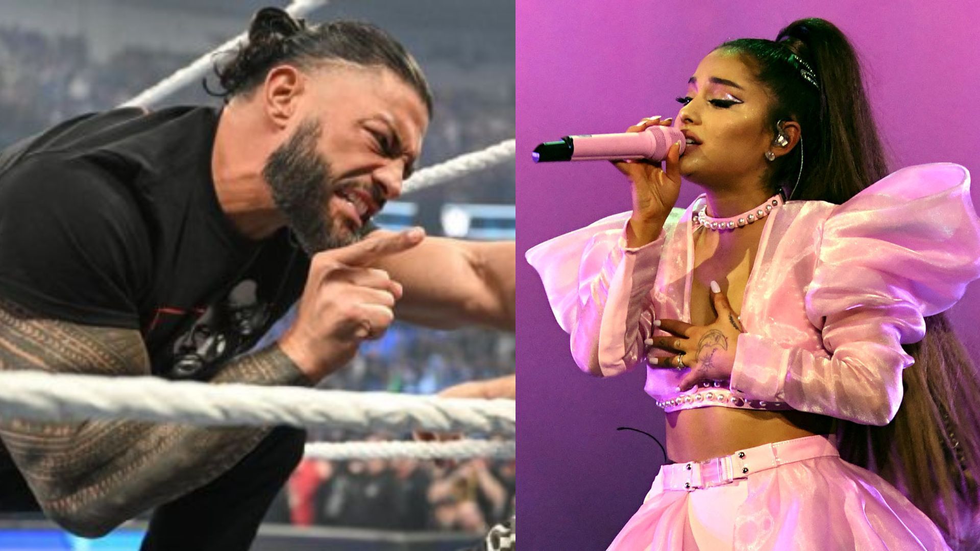 When WWE star Roman Reigns had an encounter with Ariana Grande outside WWE