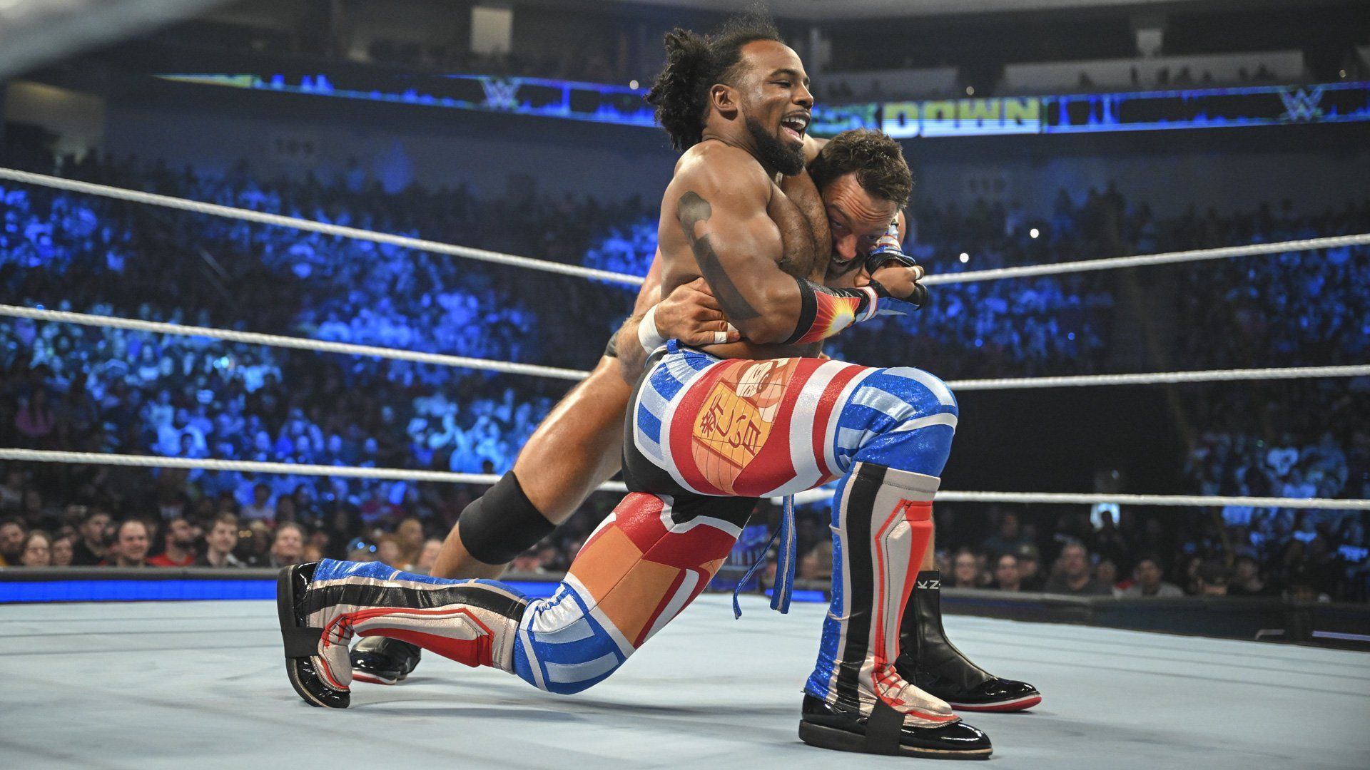 Xavier Woods and LA Knight