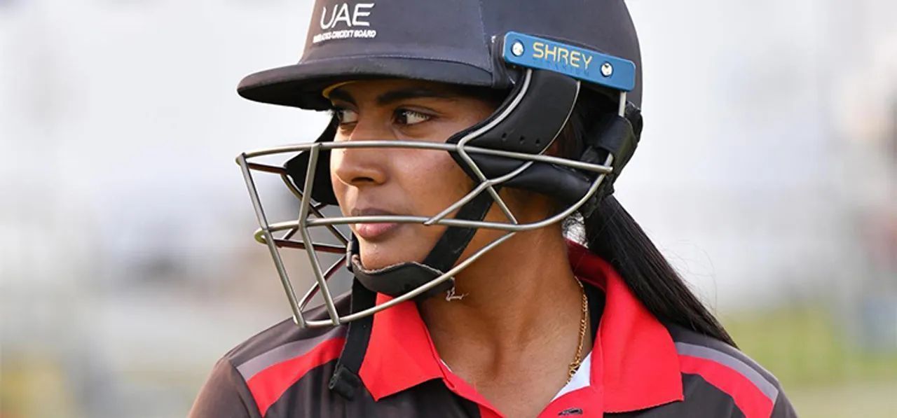 Kavisha Egodage in action for UAE Women