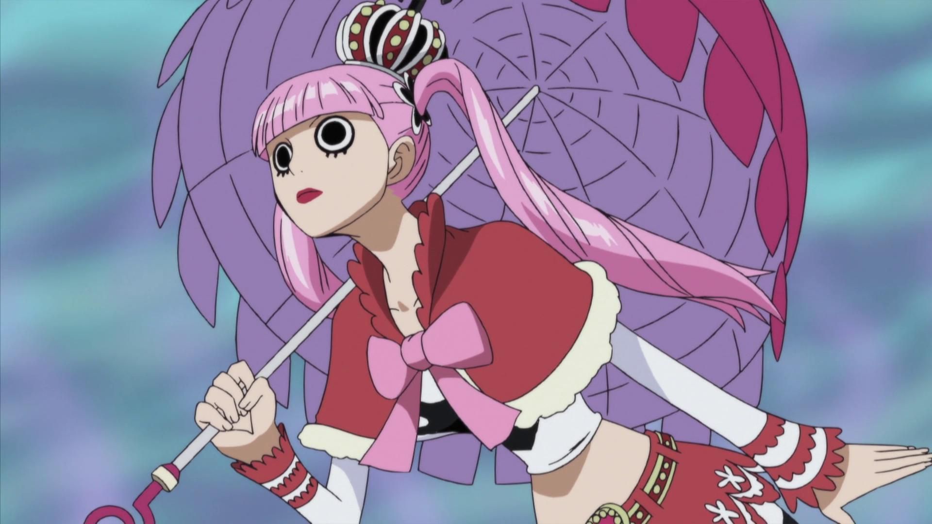 Perona as seen in the Thriller Bark Arc (Image via Toei Animation, One Piece)