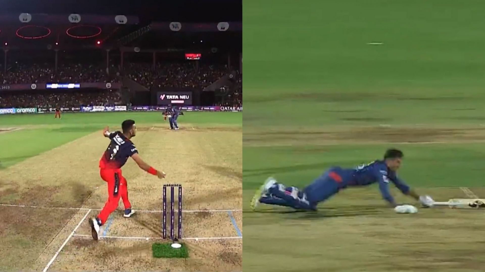 Harshal Patel failed to execute a run-out at the non-striker