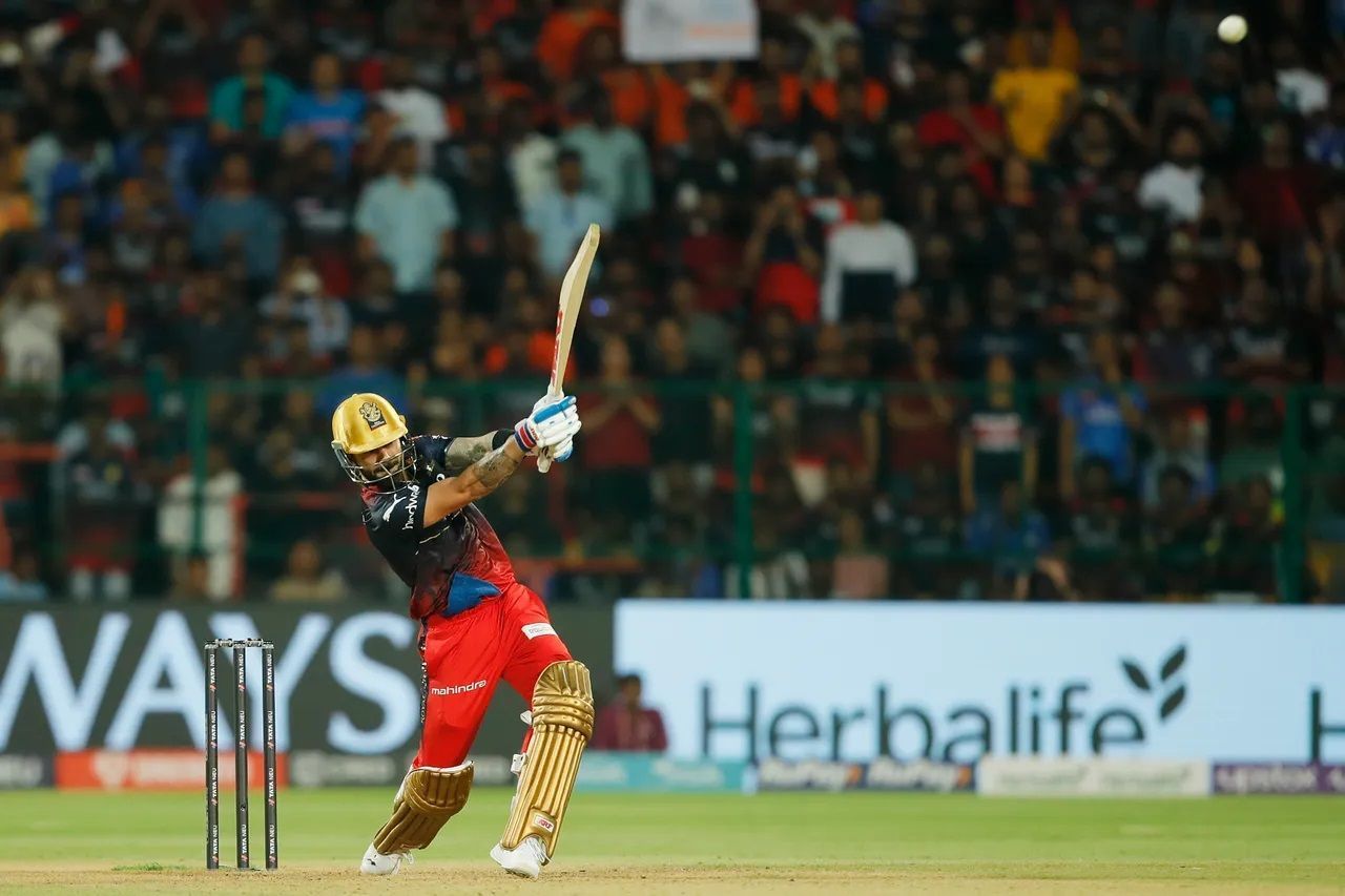 Virat Kohli top-scored for RCB in their win against the Mumbai Indians. [P/C: iplt20.com]