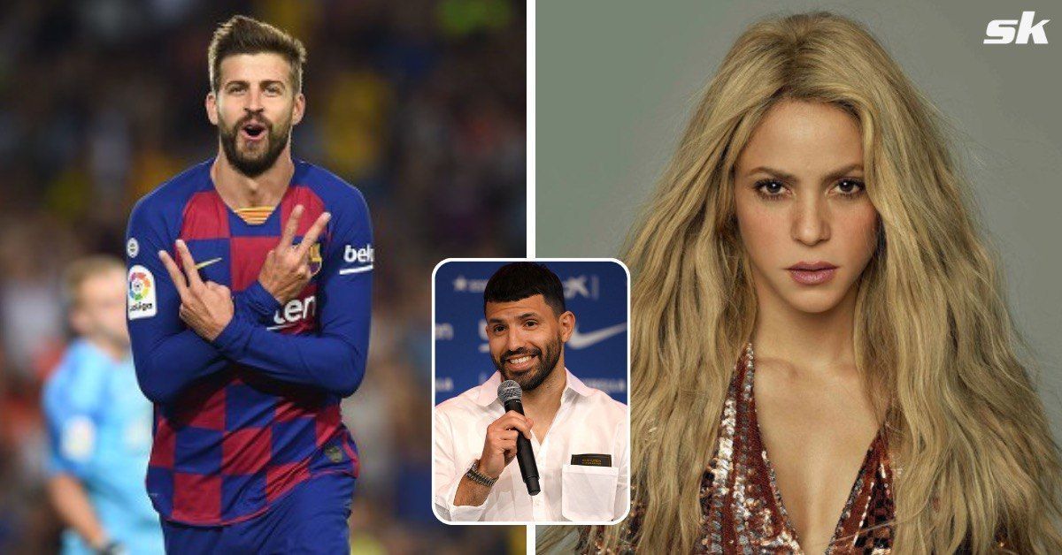 Sergio Aguero pokes fun at former Barcelona star Gerard Pique live on Twitch