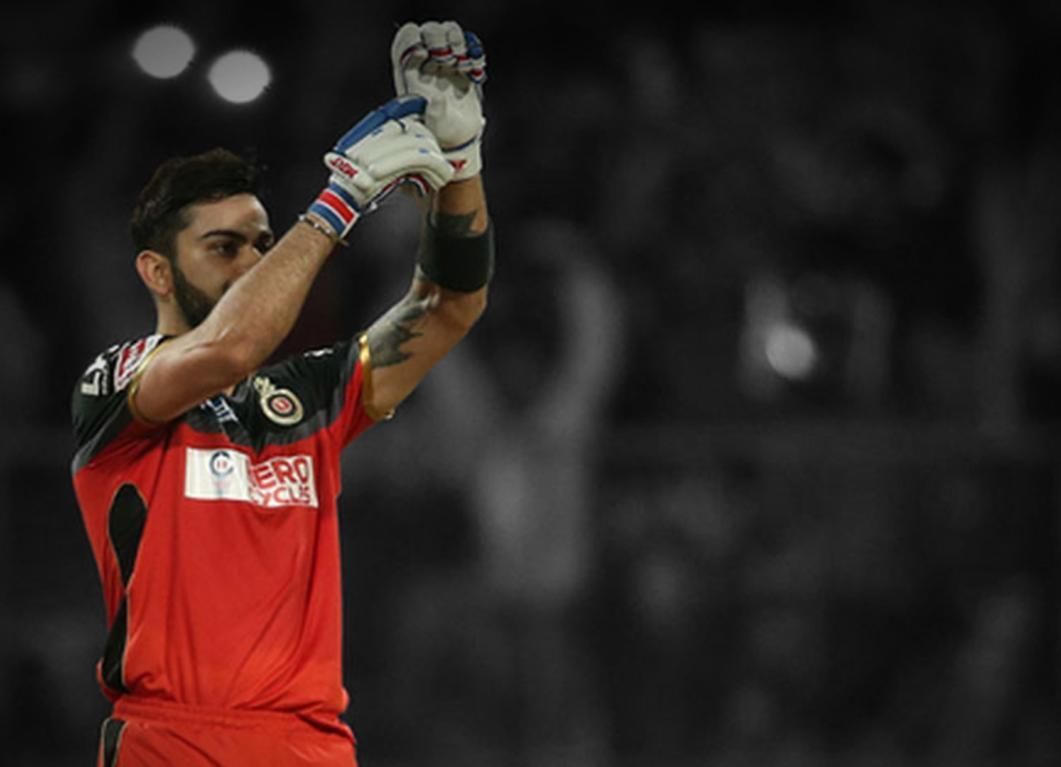 Virat Kohli had smashed a hundred with stitches in hand in 2016 (P.C.:RCB)