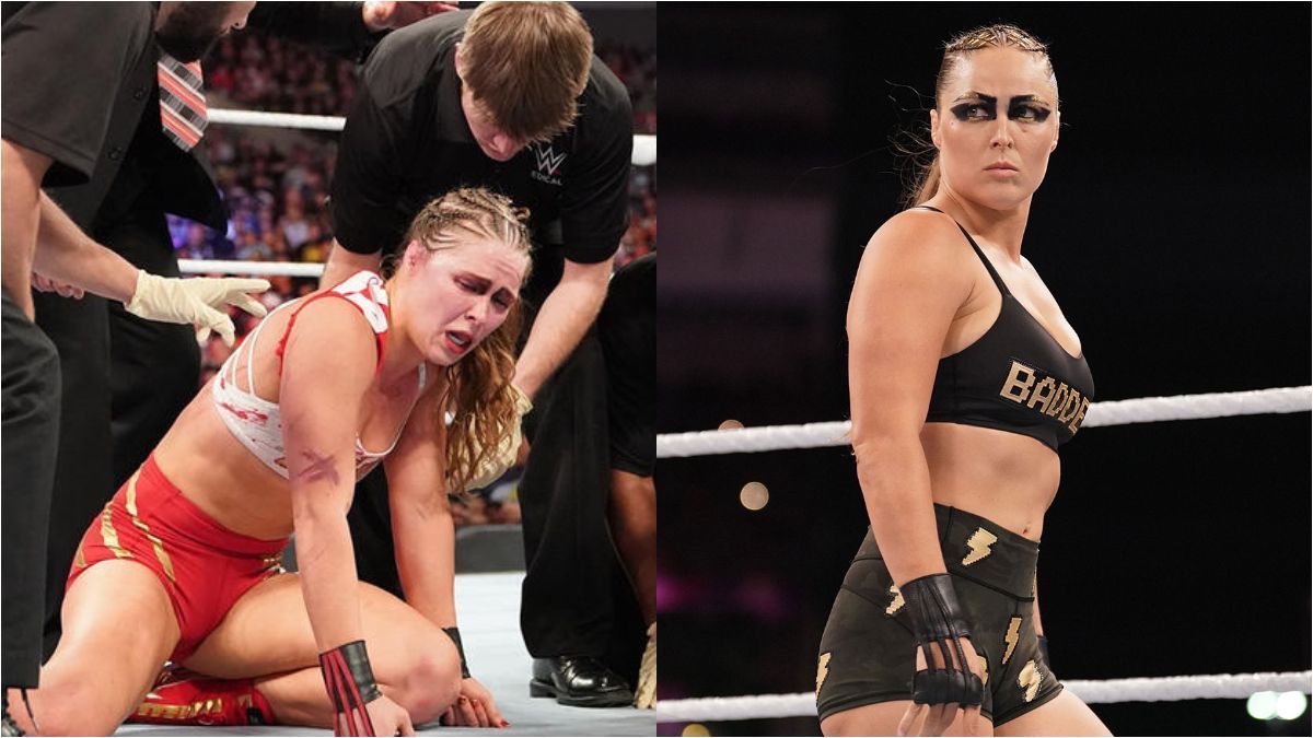 Ronda Rousey took a Spear from a missing superstar.