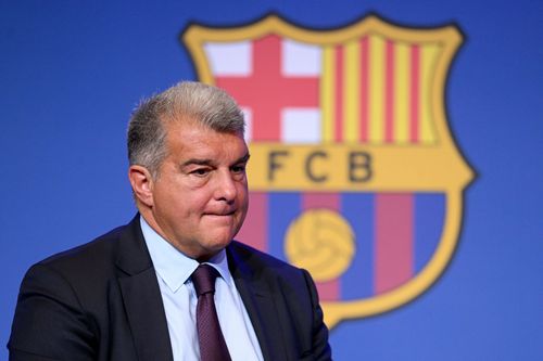 Barca President Joan Laporta Press Conference