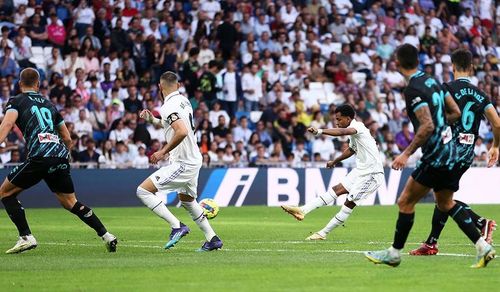 A goal and an assist for Rodrygo, and both were top-drawer.