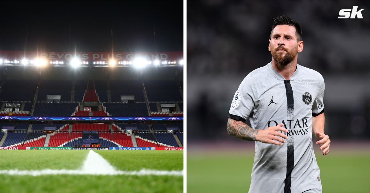 PSG fans booed Lionel Messi twice