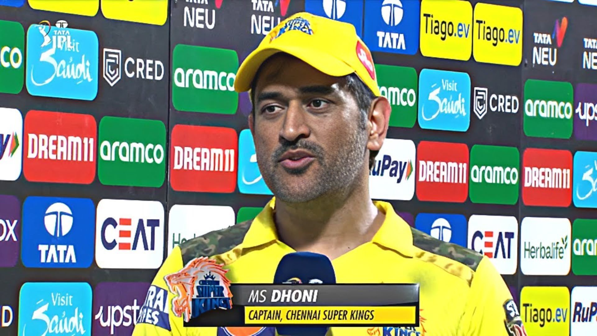 MS Dhoni was a happy skipper after CSK opened their account in IPL 2023