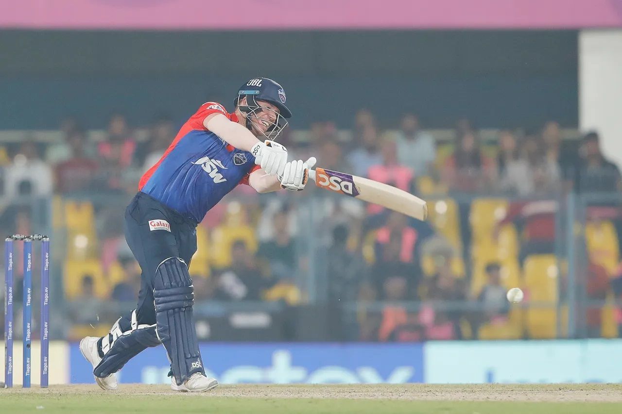 David Warner scored 65 runs off 55 balls in a 200-run chase. [P/C: iplt20.com]