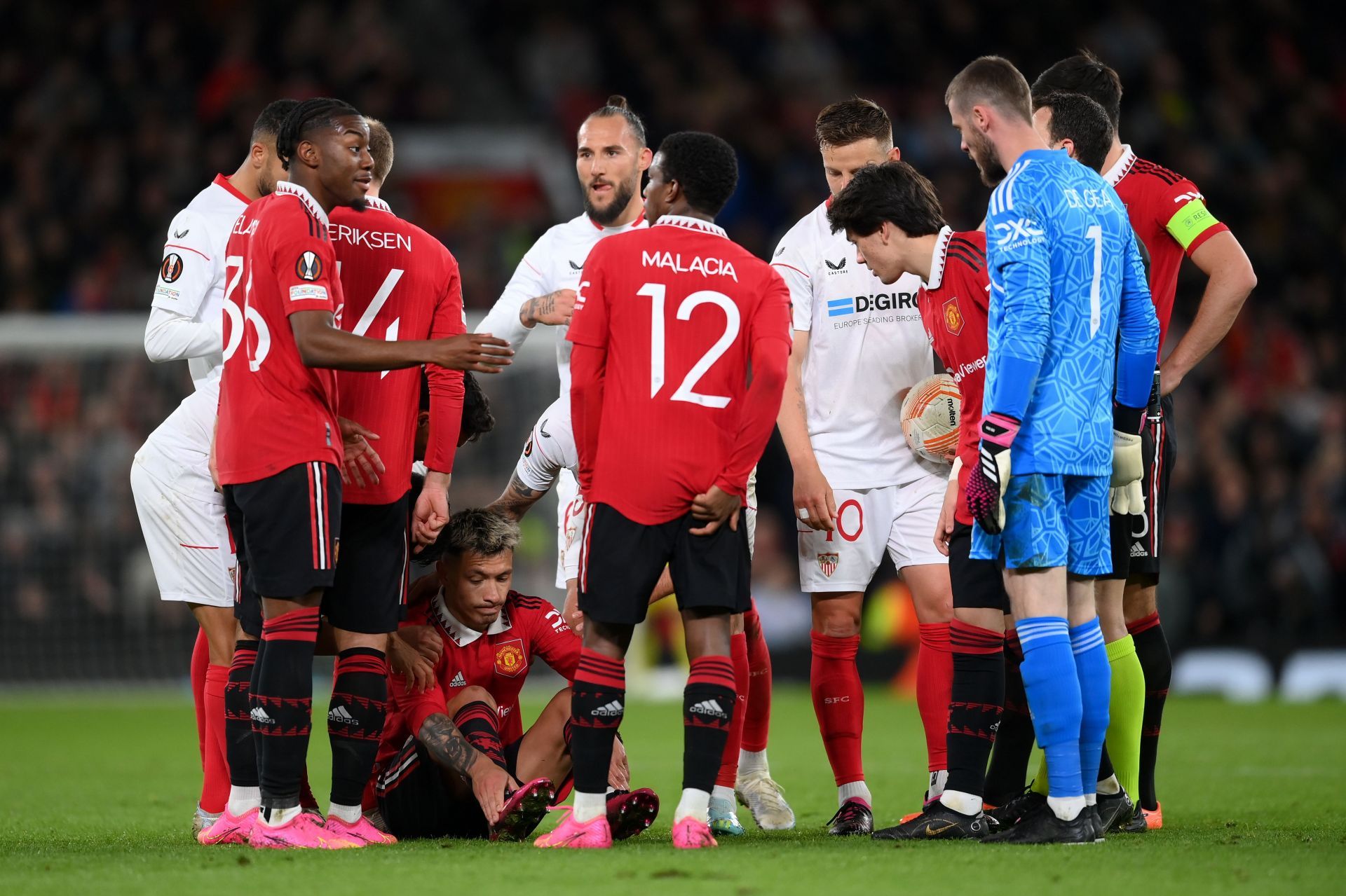 Manchester United v Sevilla FC: Quarterfinal First Leg - UEFA Europa League