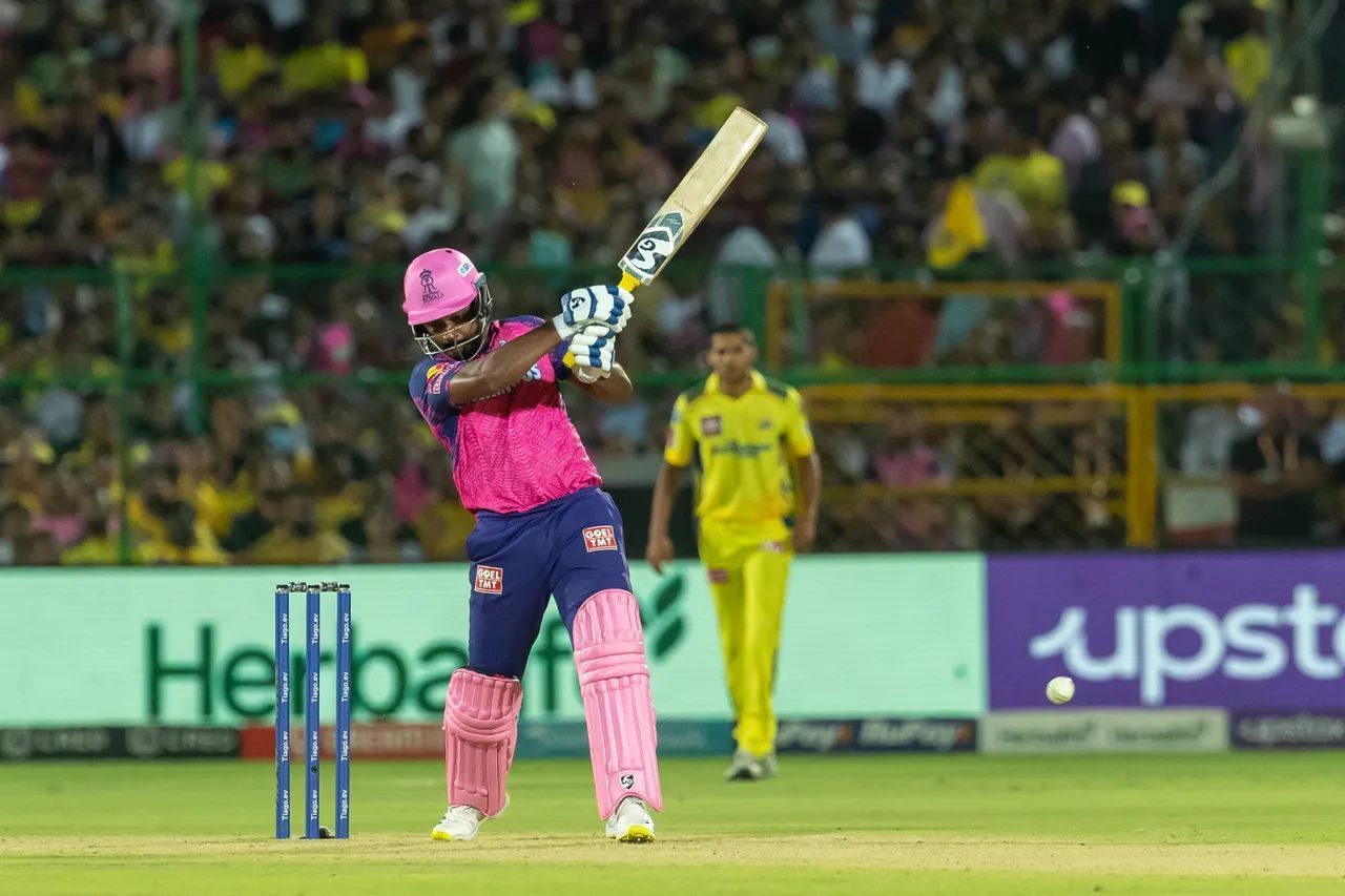 संजू सैमसन बल्लेबाजी के दौरान (Photo Credit - IPLT20)