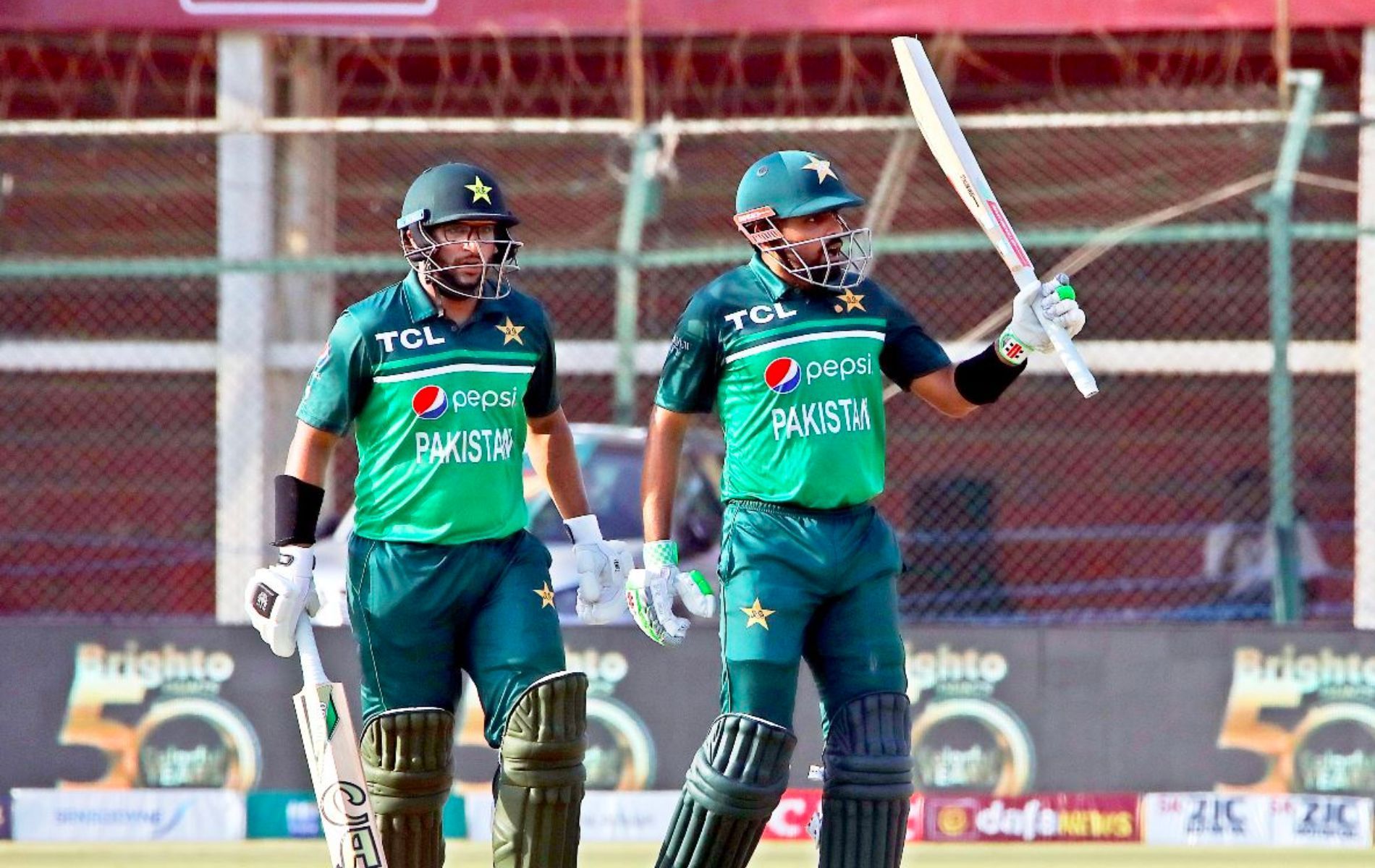 Imam-ul-Haq (L) and Babar Azam (R). (Pic: PCB/Twitter)