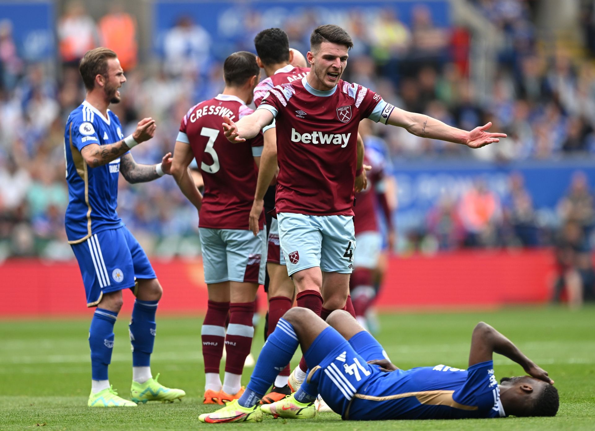 Declan Rice has admirers at the Allianz Arena.