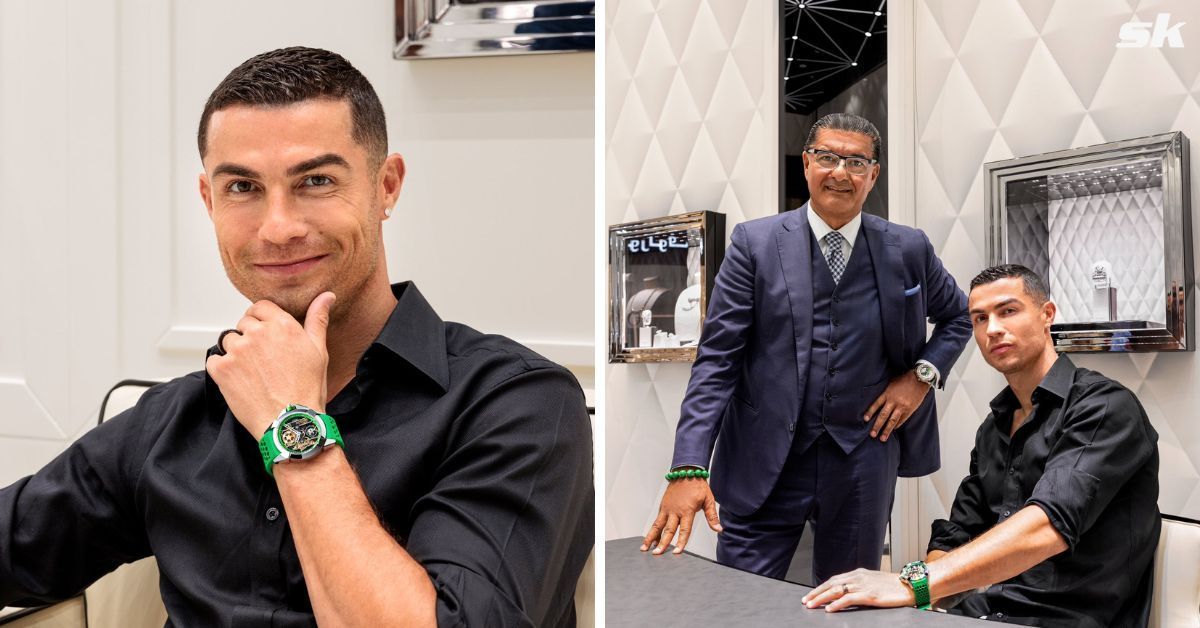 Cristiano Ronaldo reacted to receiving new luxury watch