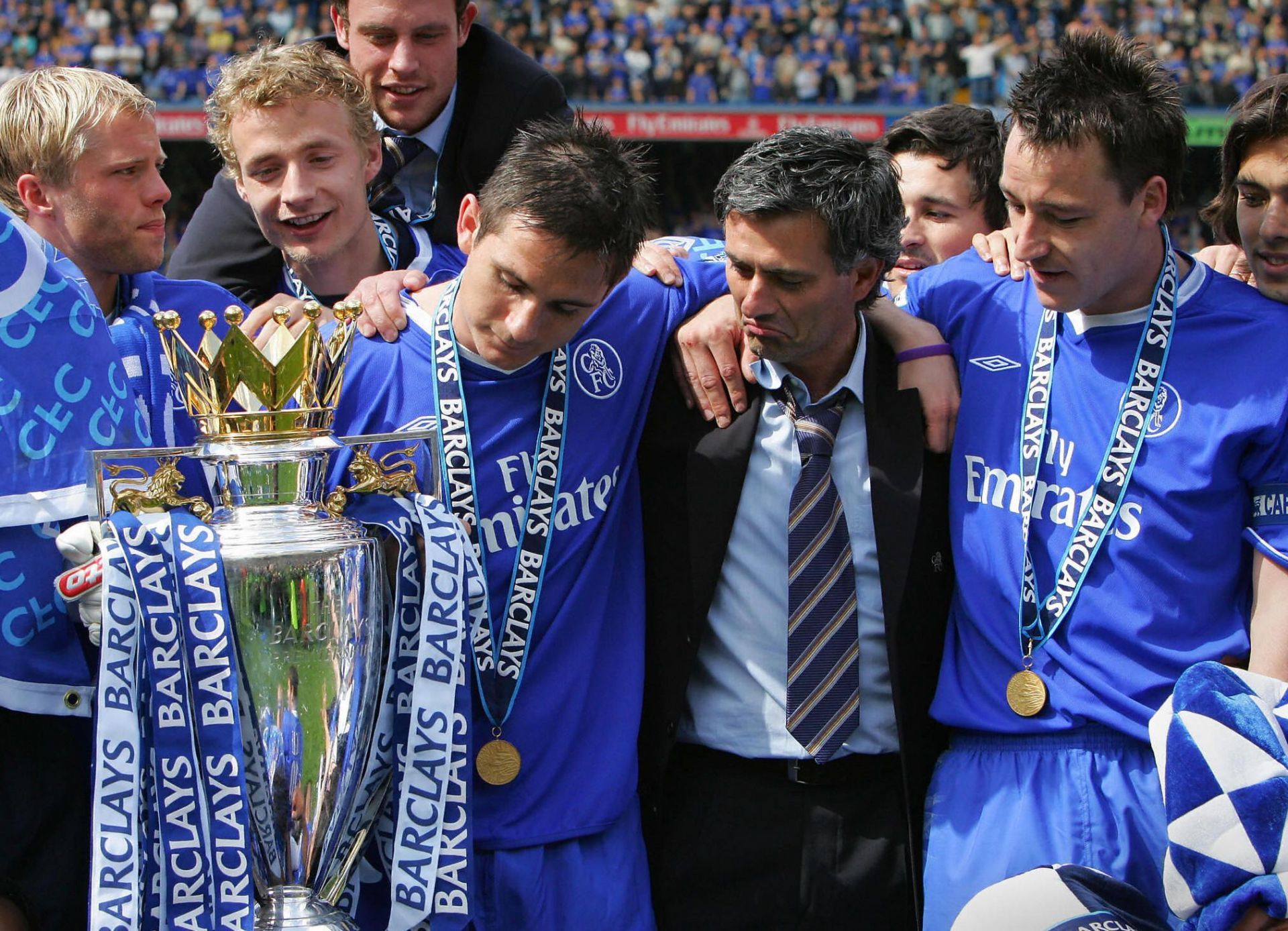 Jose Mourinho was the mastermind behind Chelsea's famous title win