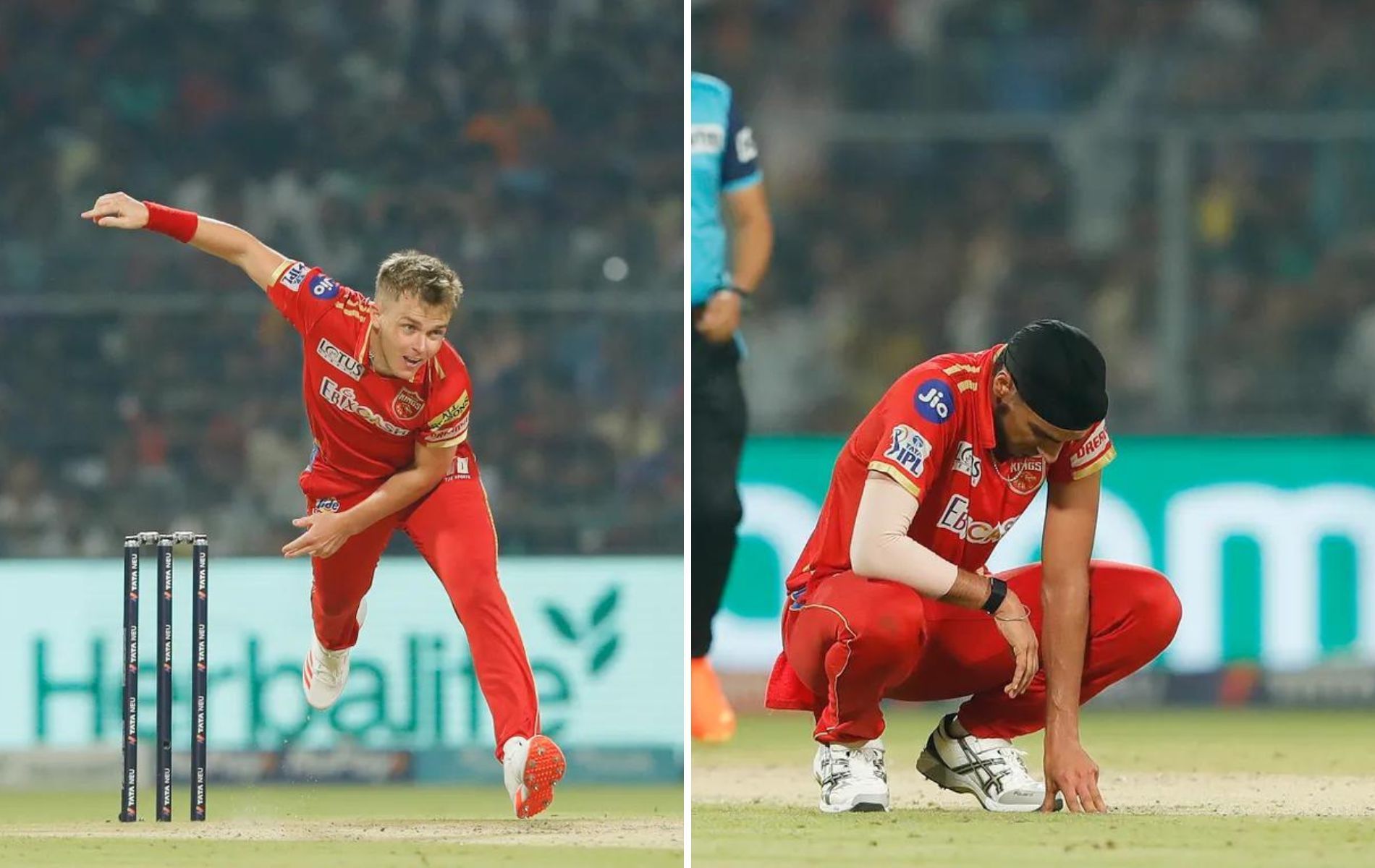 Sam Curran (L) and Arshdeep Singh (Pics: IPLT20.com)