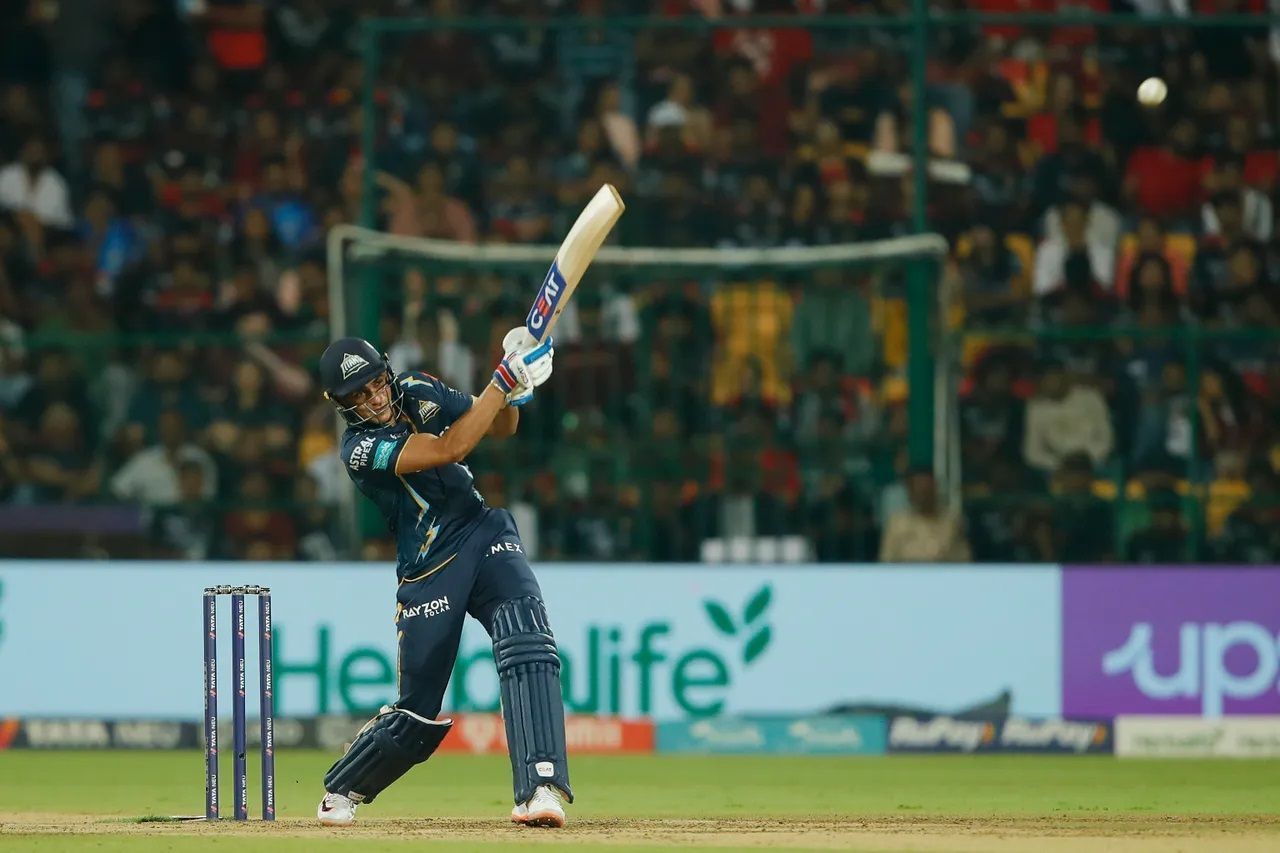 Gill played shots all around the park during his unbeaten 104. [P/C: iplt20.com]