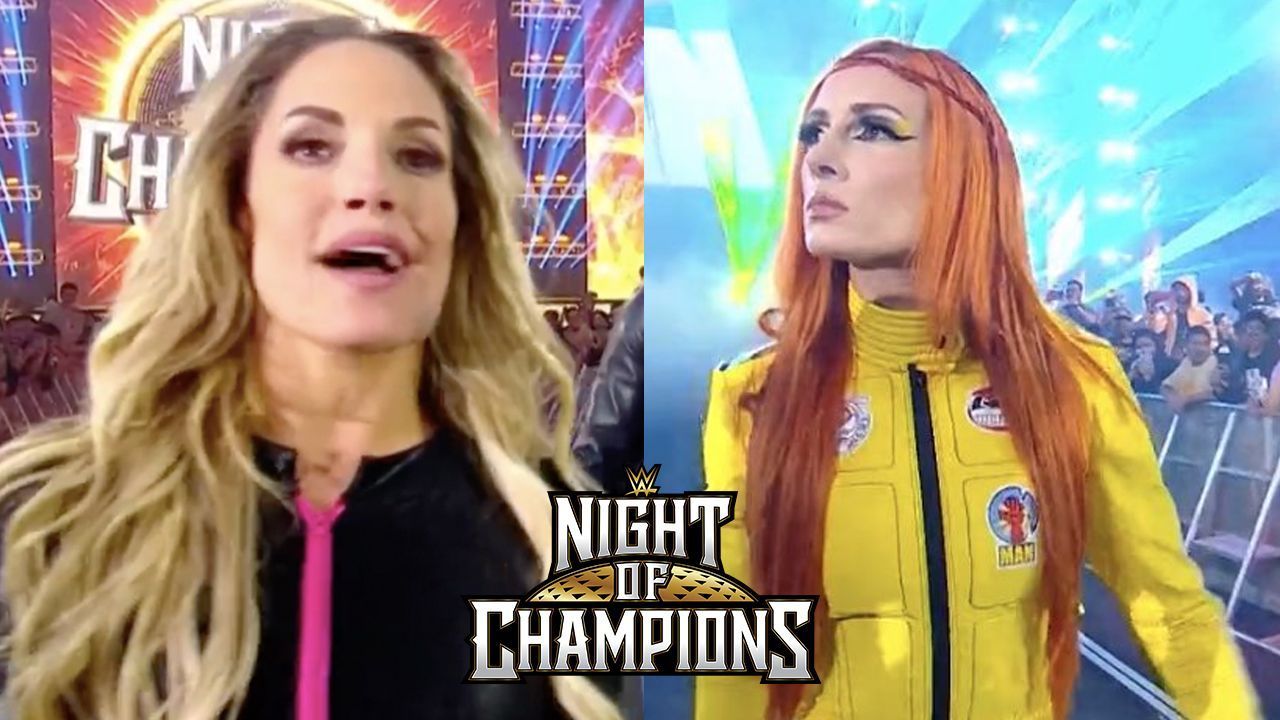 Trish Stratus defeated Becky Lynch at WWE Night of Champions 2023