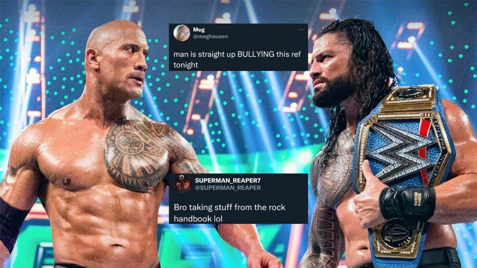 Roman and Rock are real-life cousins