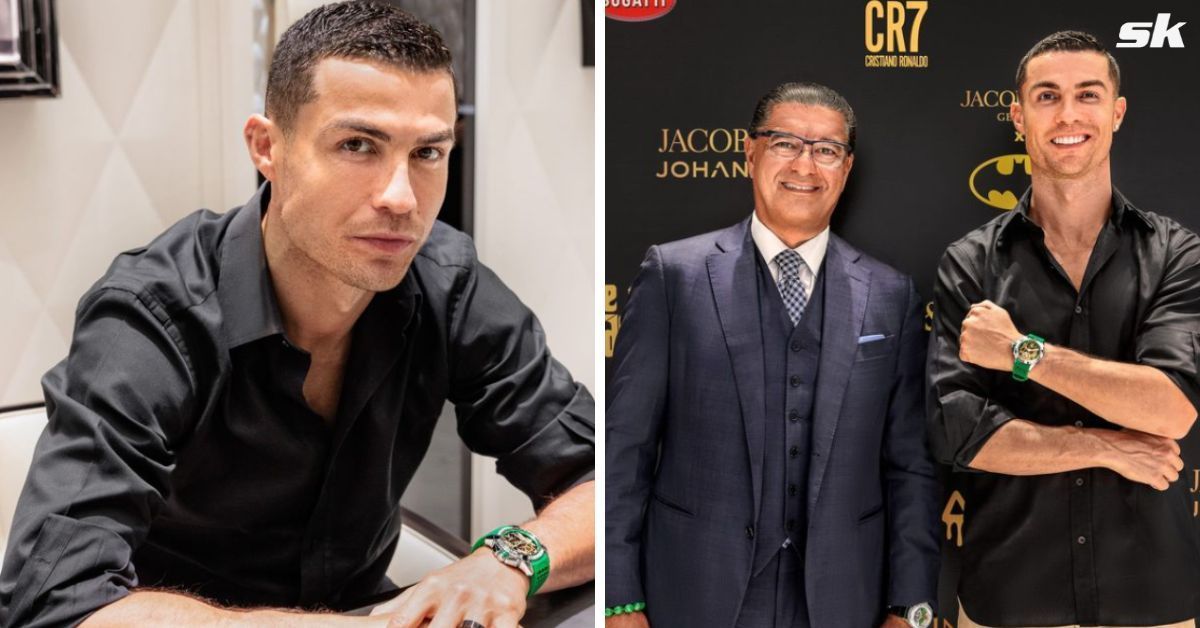 Cristiano Ronaldo gifted a custom made watch