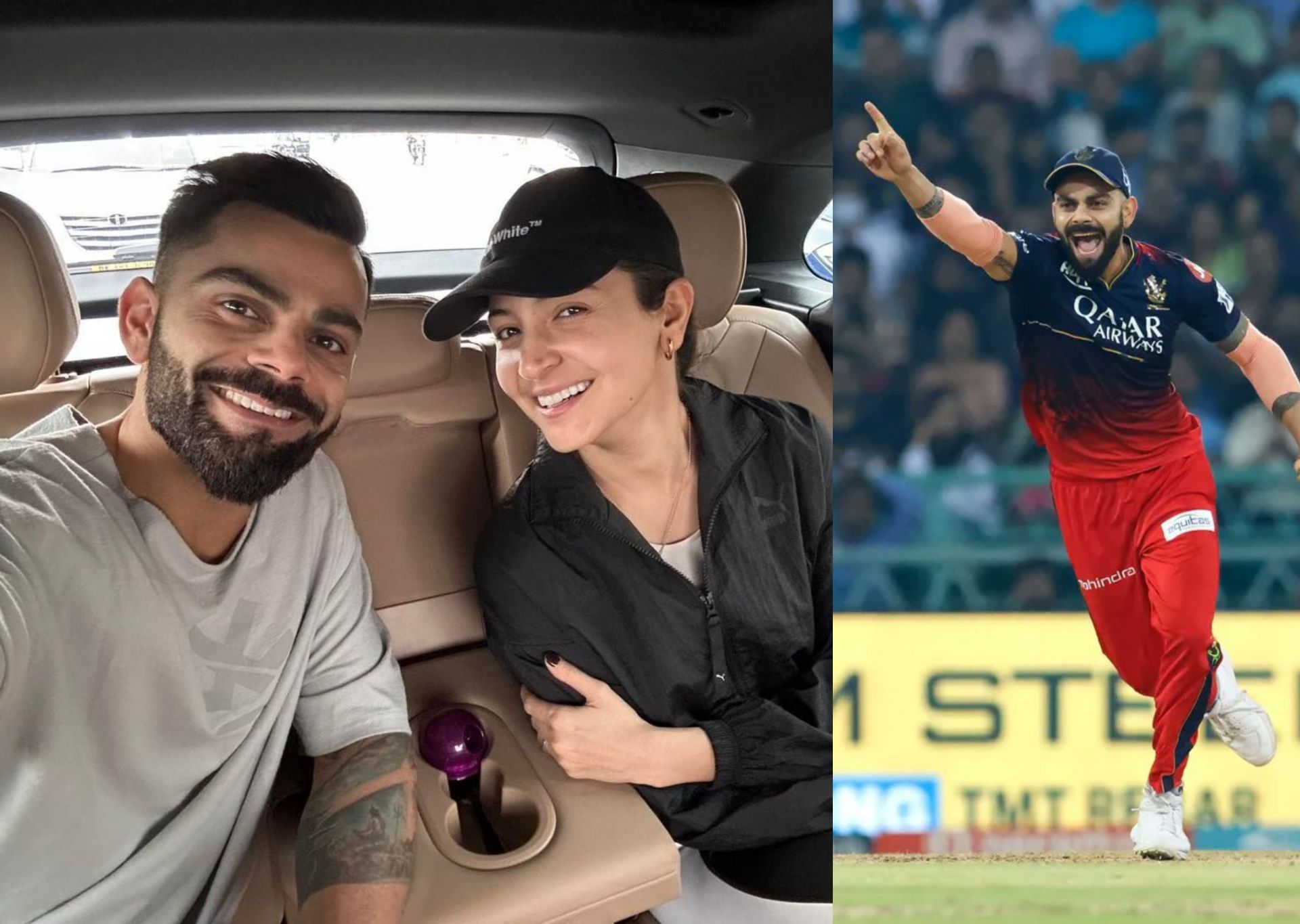 Virat Kohli and Anushka Sharma (PC: Instagram)