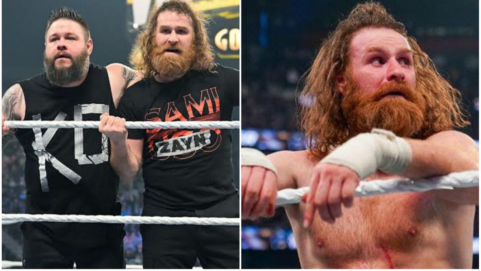 Sami Zayn and Kevin Owens could lose their titles shortly. 