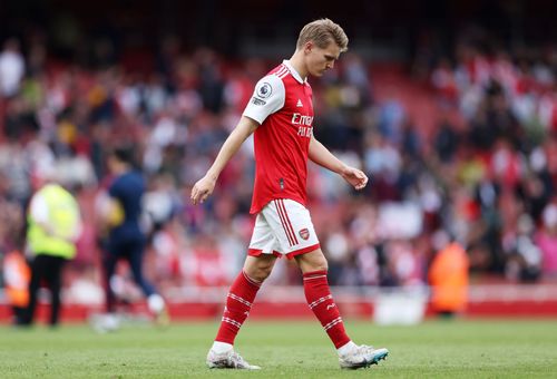 Odegaard thinks the title race has ended.