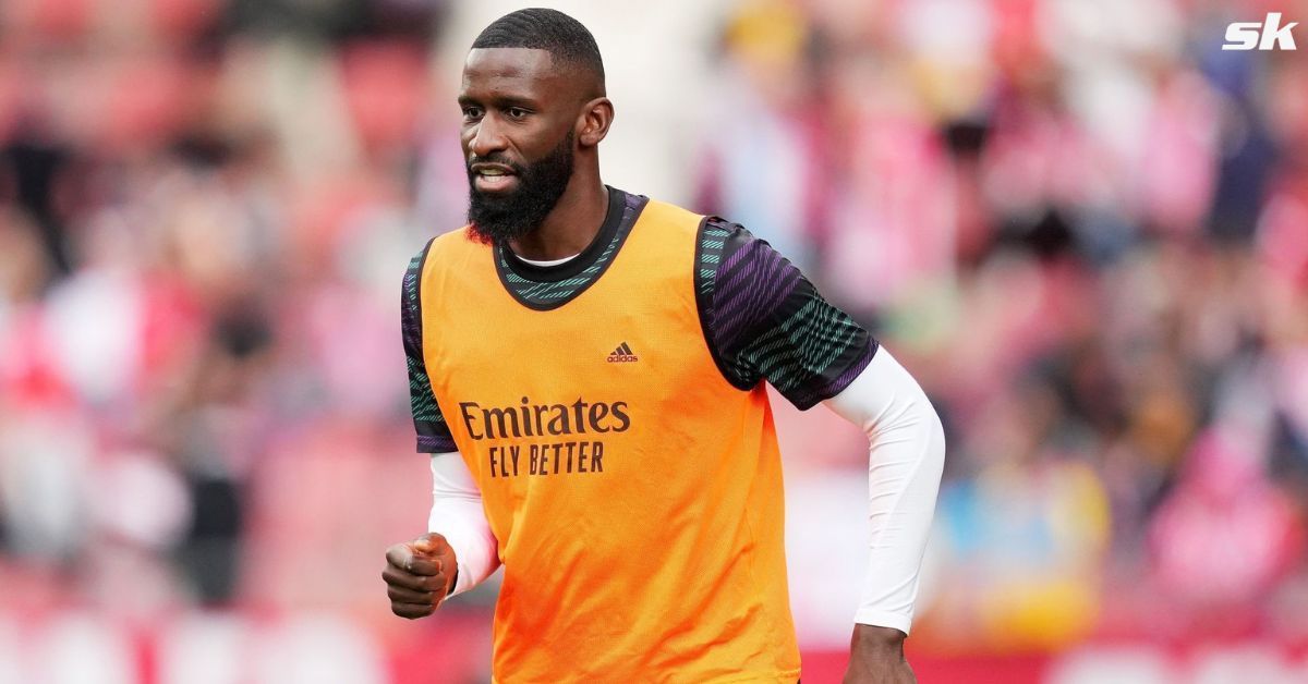 Rudiger had a great game for Real Madrid