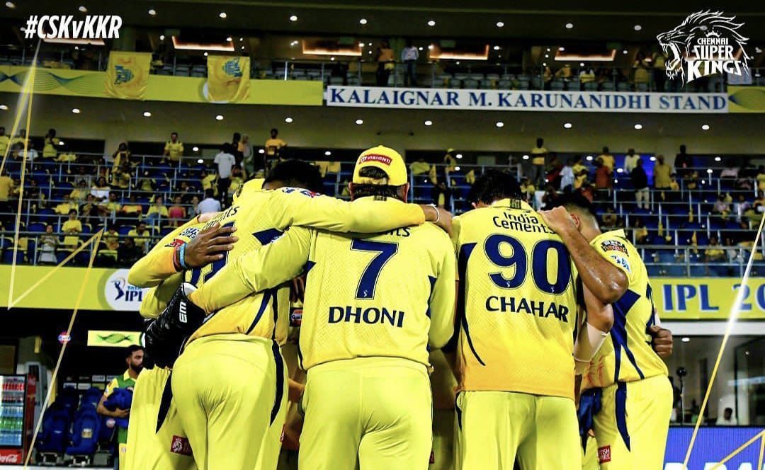 CSK were outplayed by KKR at home yesterday. [Pic Credit - CSK]